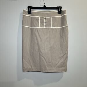 Helios And Luna Pencil Skirt‎ Size 6 Fully Lined Business Casual Preppy